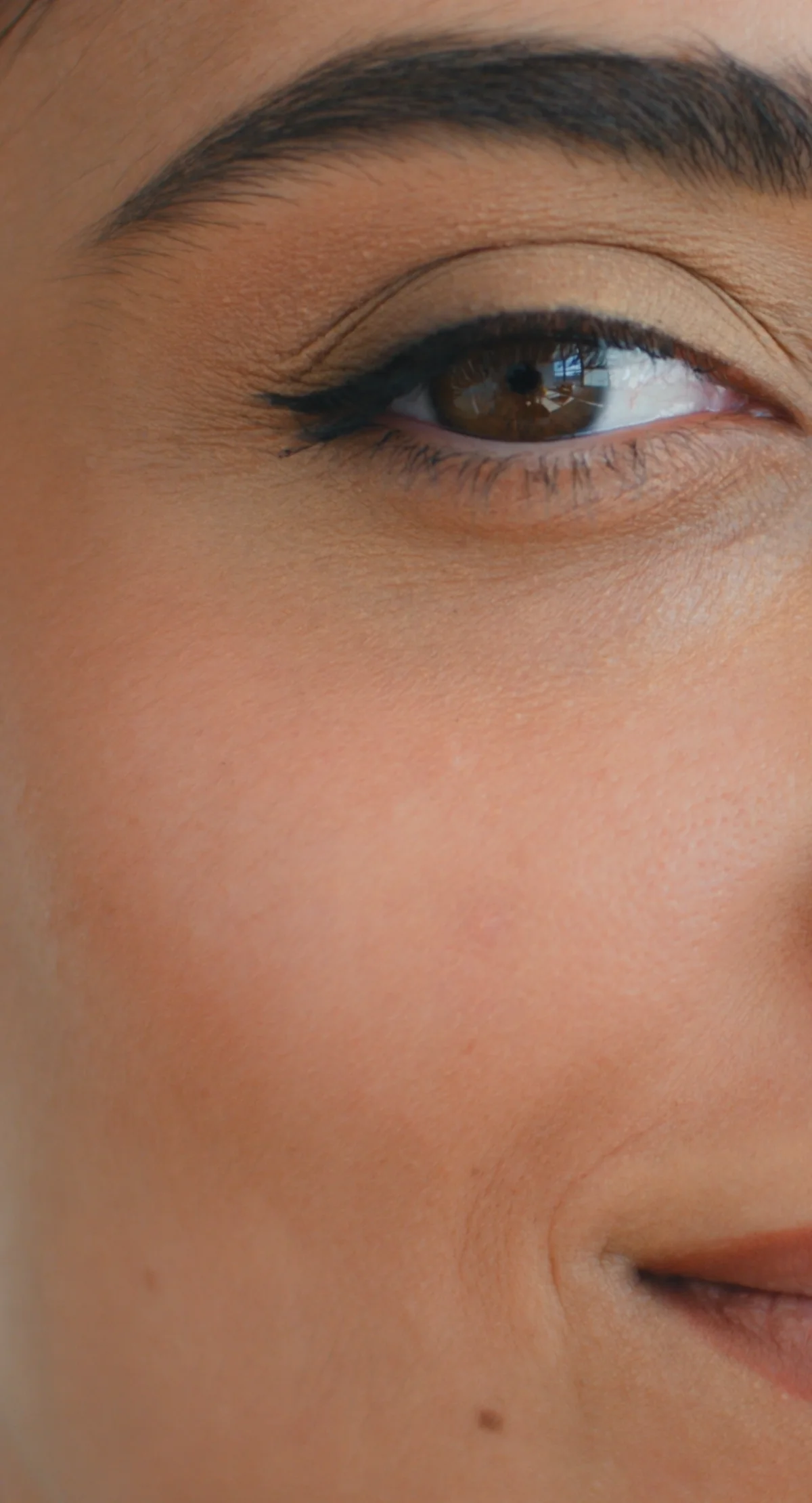 Close-up of a smiling young woman